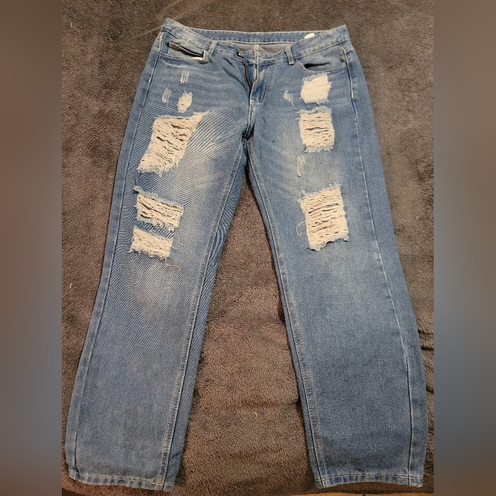 Distressed Men's jeans